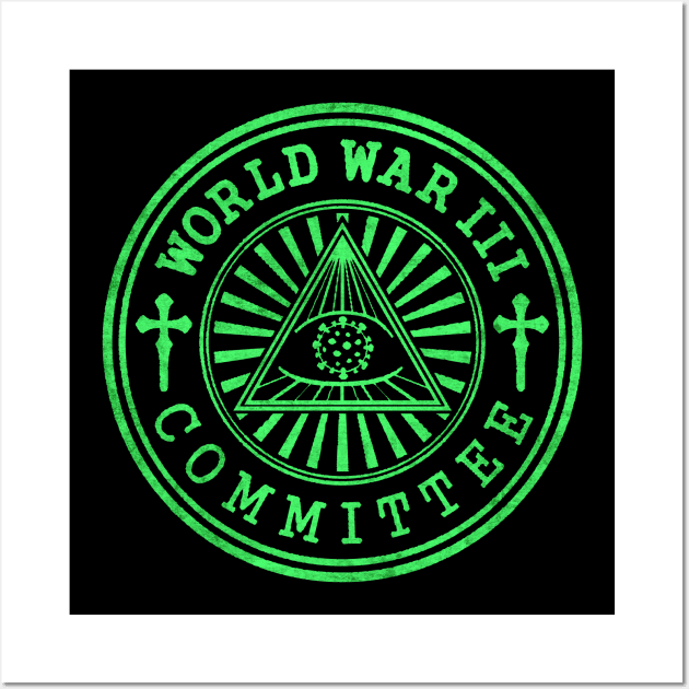 WWIII Committee Parody Wall Art by Mr.FansArt